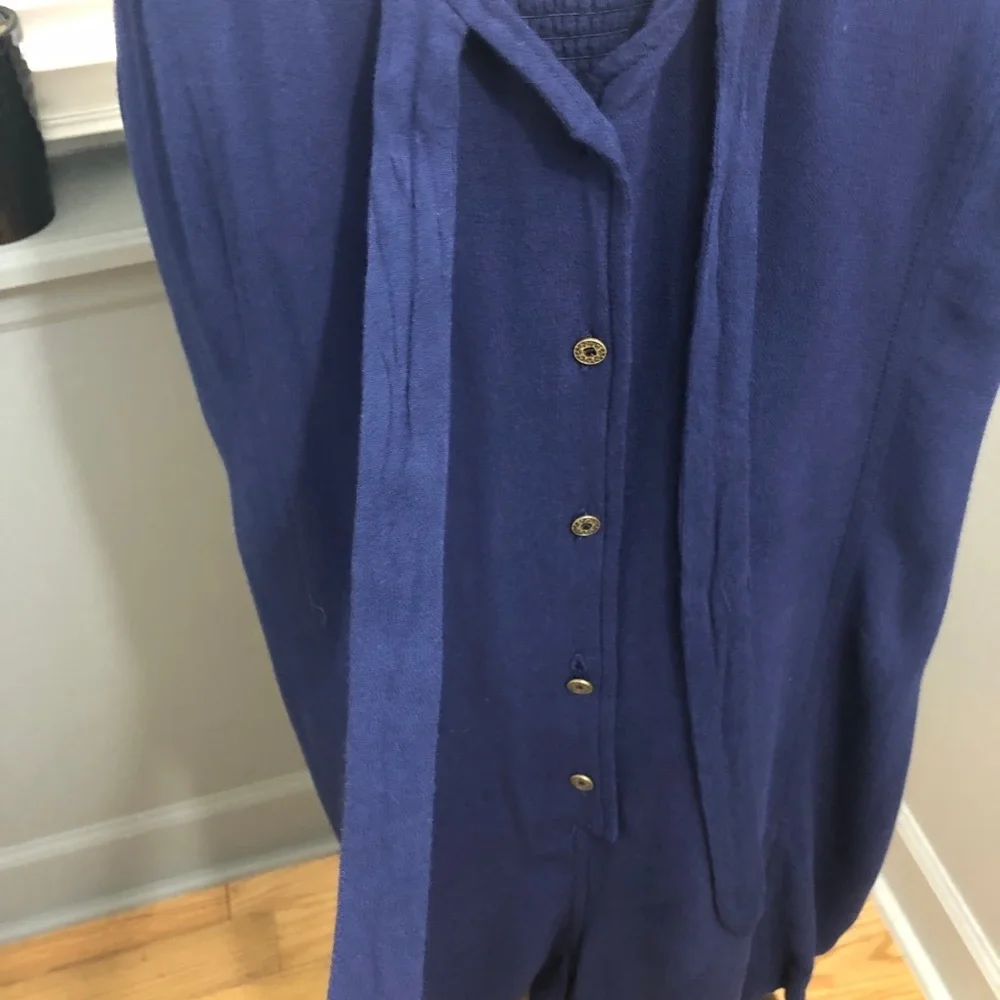 Onetheland adorable blue romper w/front buttons 💕 - Picture 2 of 5